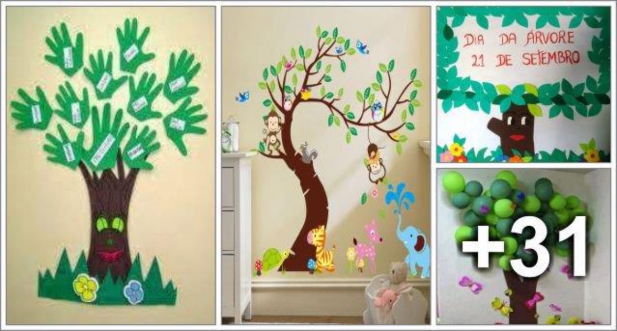35 Ideias de Murais para o Dia da Árvore